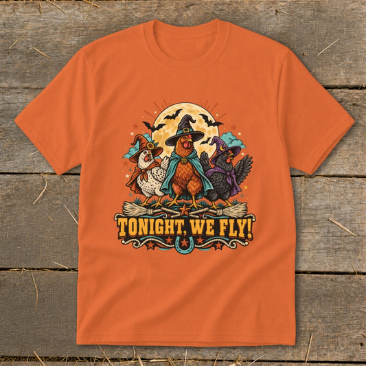 Witch Hens Take Flight Youth Tee