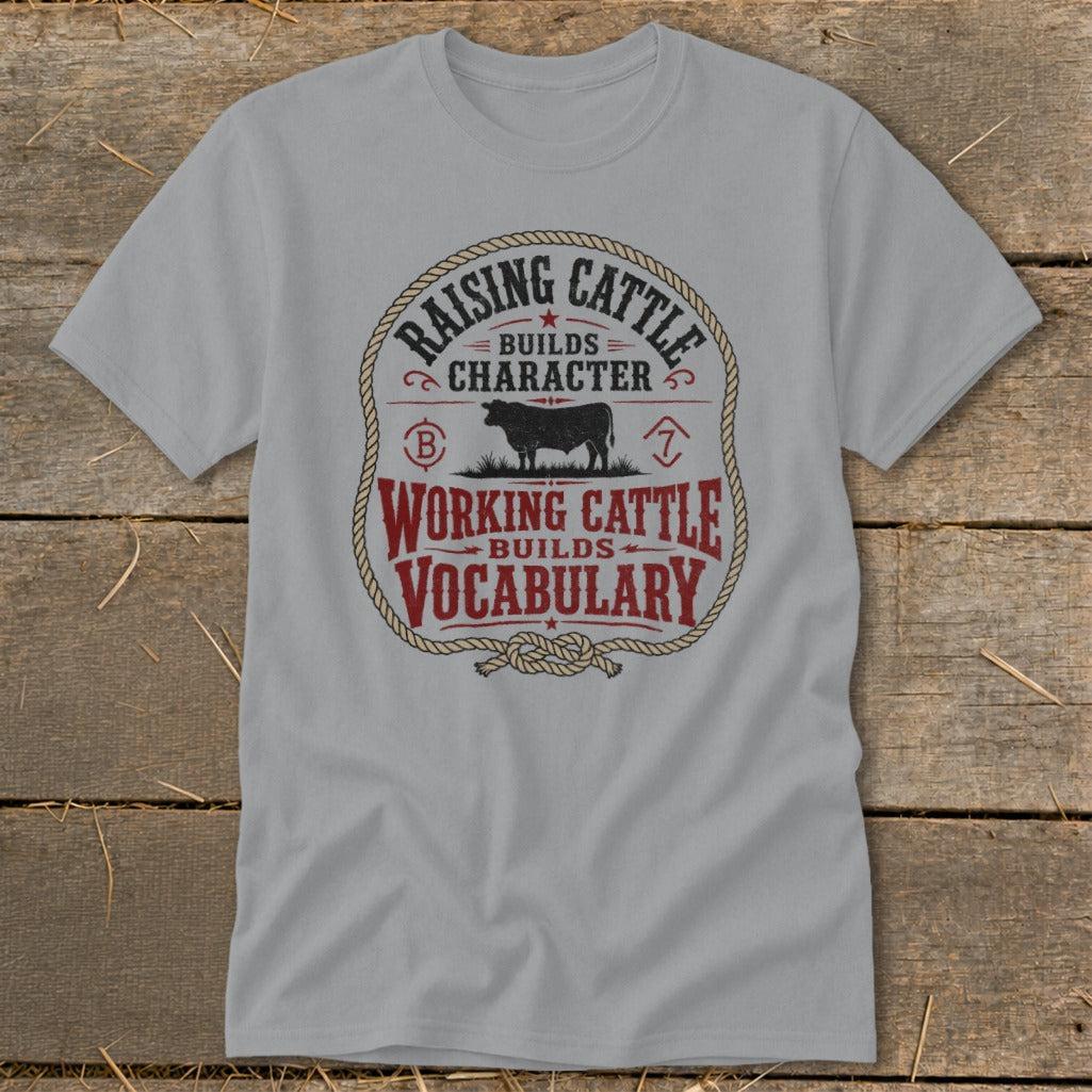 Working Cattle Vocabulary Classic Tee