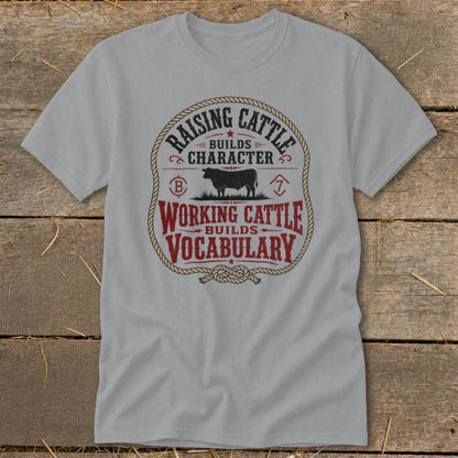 Working Cattle Vocabulary Classic Tee