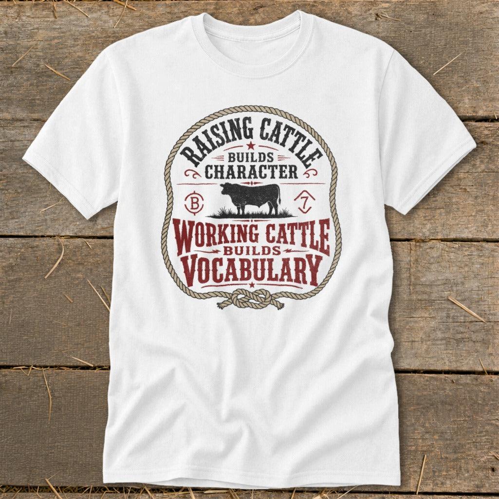 Working Cattle Vocabulary Classic Tee