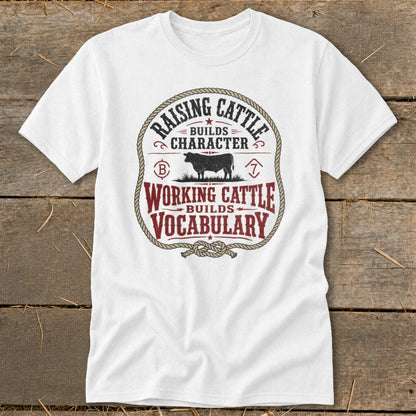 Working Cattle Vocabulary Classic Tee