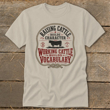 Working Cattle Vocabulary Classic Tee