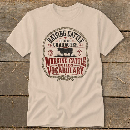 Working Cattle Vocabulary Classic Tee