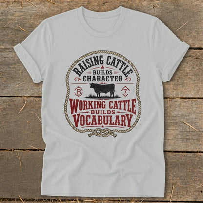 Working Cattle Vocabulary Softstyle Tee