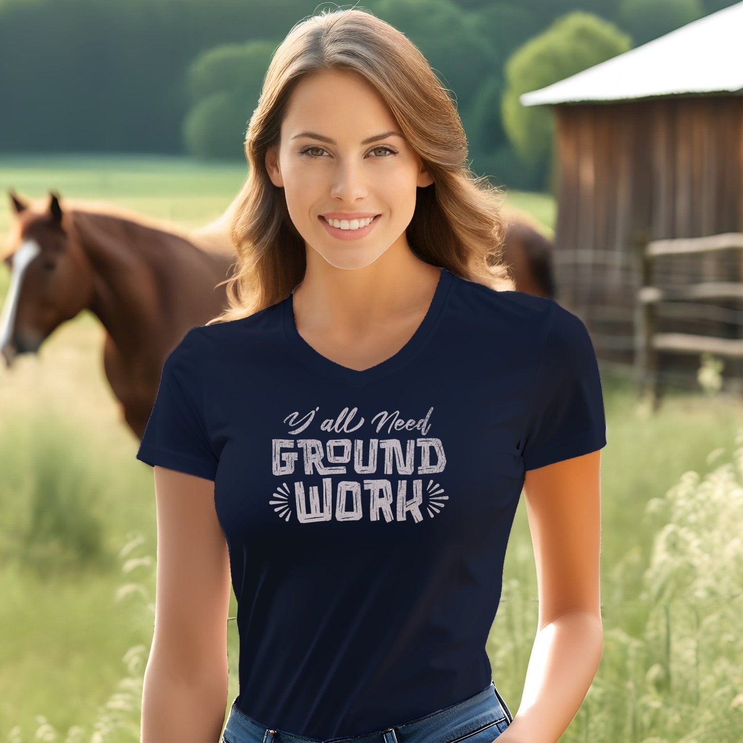 Y'all Need Groundwork V-neck