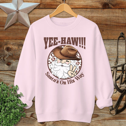 Yee-Haw Santa Sweatshirt
