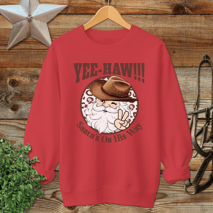 Yee-Haw Santa Sweatshirt