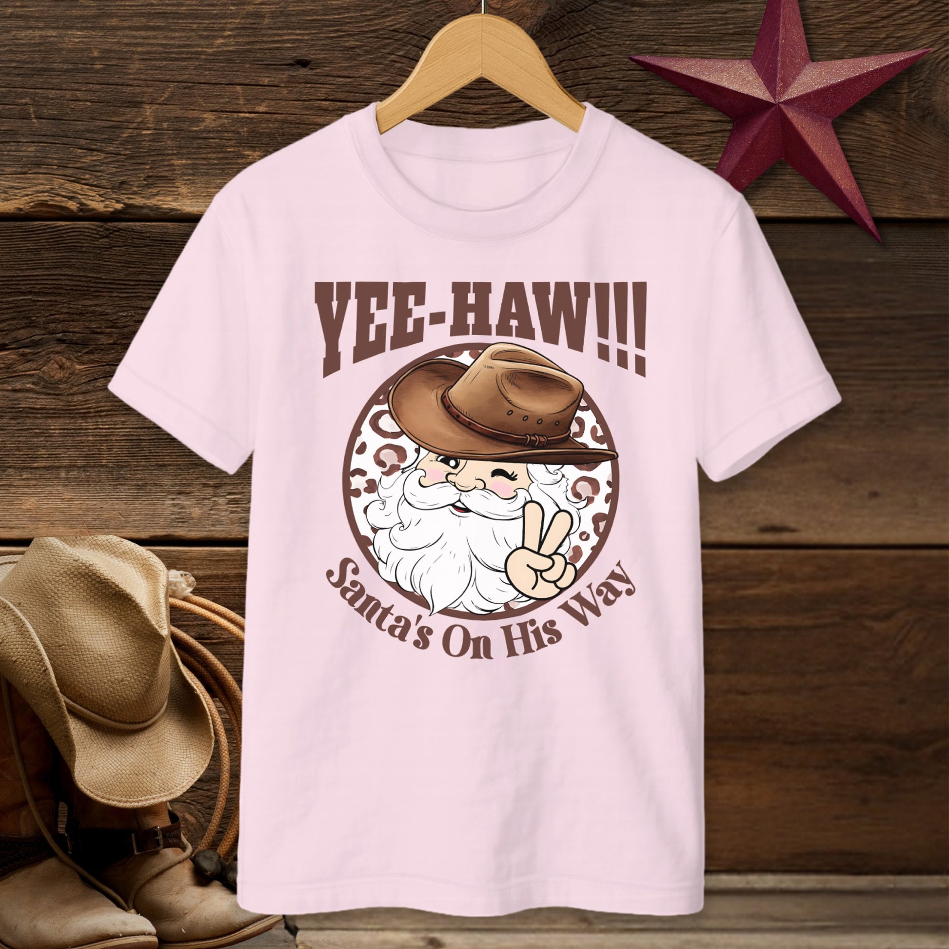 Yee-Haw Santa T-Shirt (Youth)