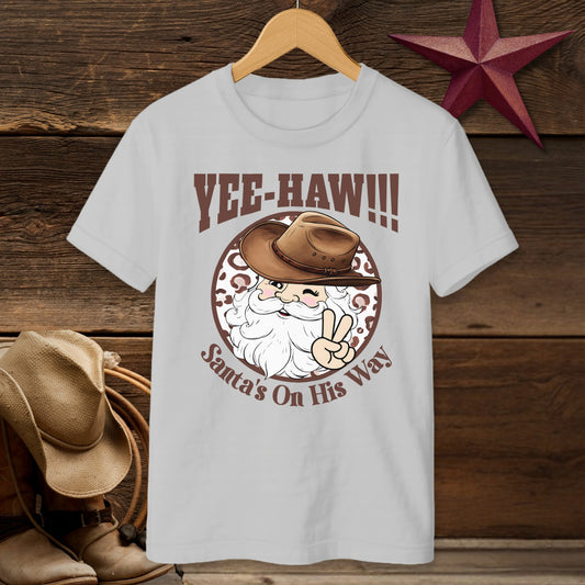 Yee-Haw Santa T-shirt (Youth)
