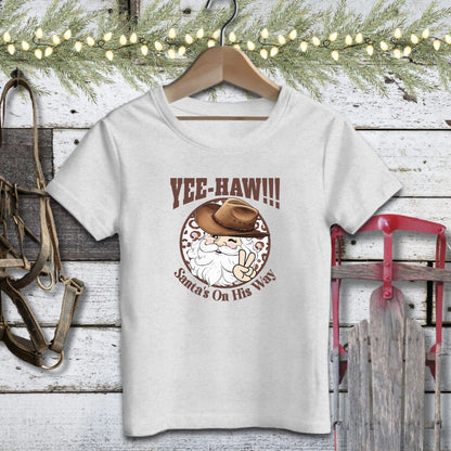Yee-Haw Santa Youth Shirt