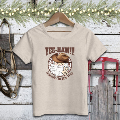 Yee-Haw Santa Youth Shirt