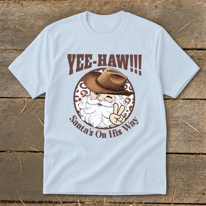 Yee-Haw Santa Youth Tee