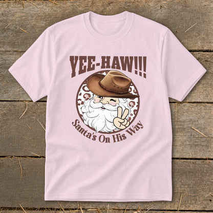 Yee-Haw Santa Youth Tee