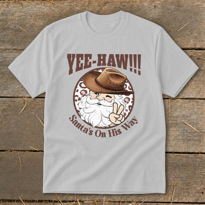Yee-Haw Santa Youth Tee