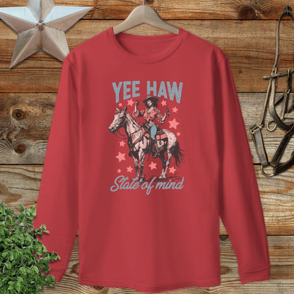 Yee Haw State of Mind Long Sleeve Tee