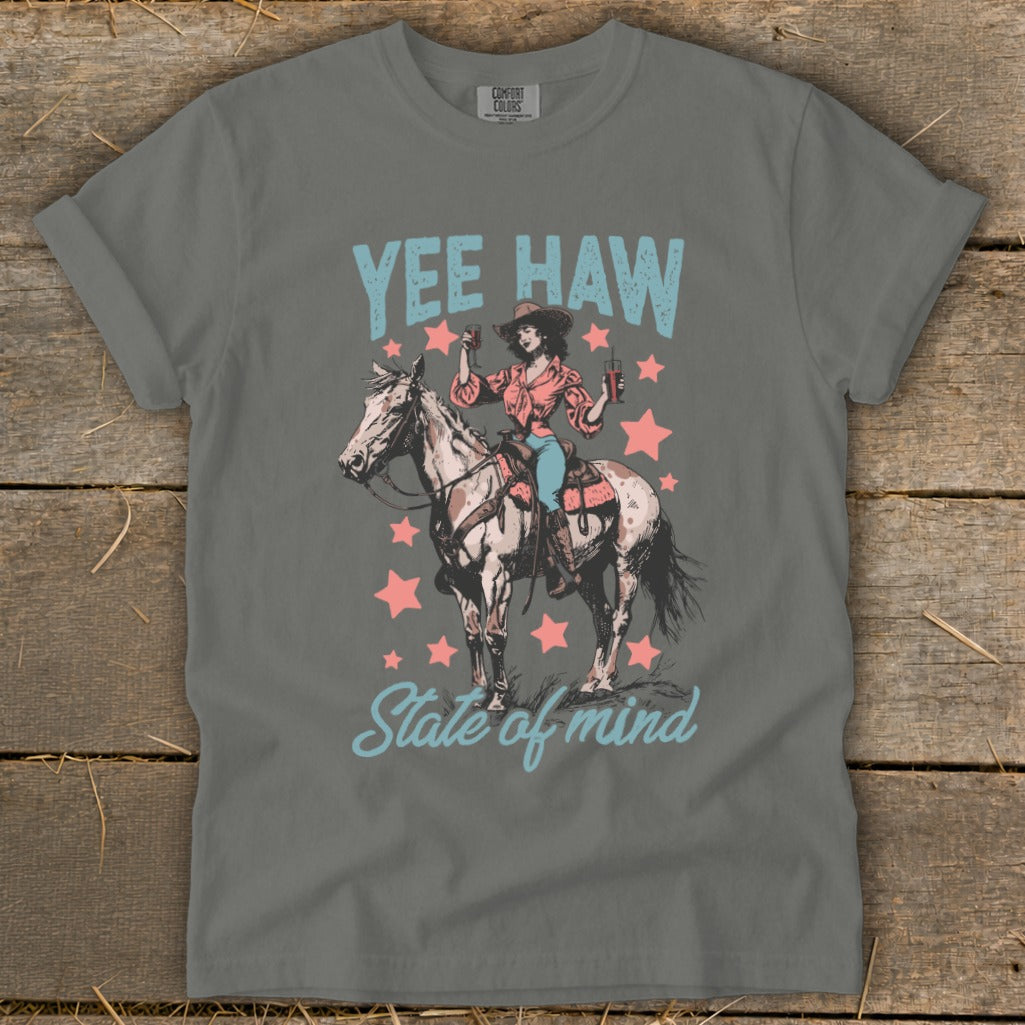 Yee Haw State of Mind Signature Tee