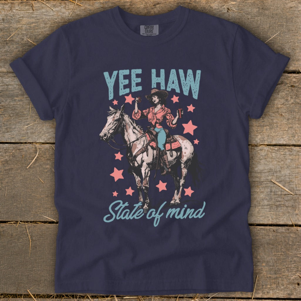 Yee Haw State of Mind Signature Tee