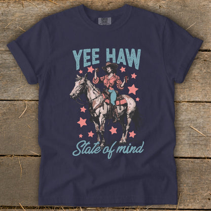 Yee Haw State of Mind Signature Tee