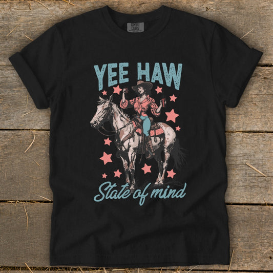Yee Haw State of Mind Signature Tee