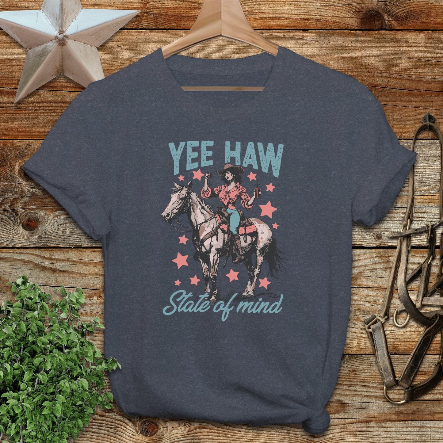 Yee Haw State of Mind Softstyle Tee