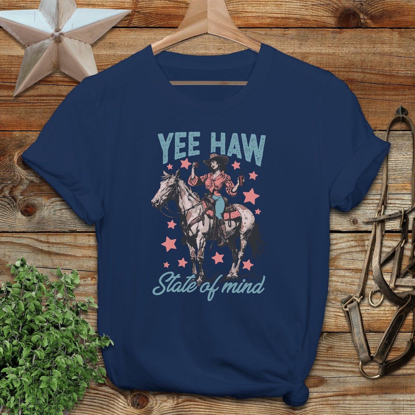Yee Haw State of Mind Softstyle Tee
