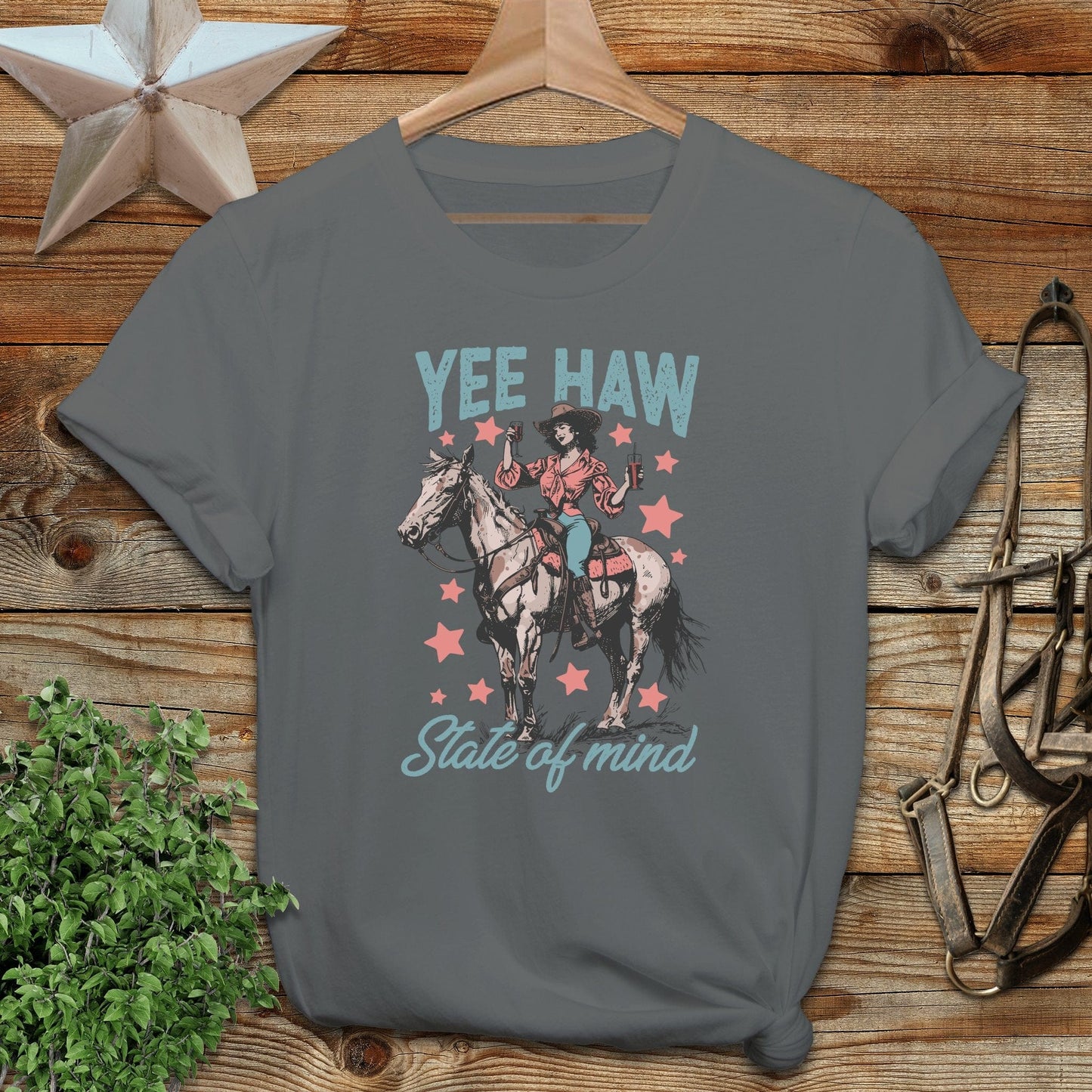 Yee Haw State of Mind Softstyle Tee