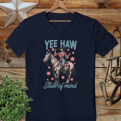 Yee Haw State of Mind V-neck