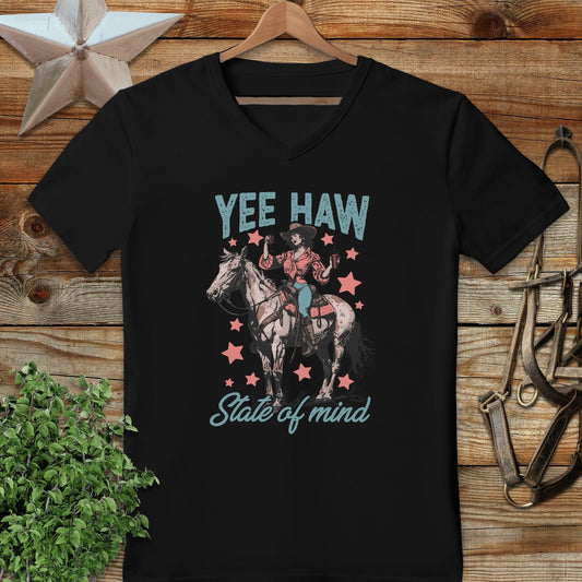 Yee Haw State of Mind V-neck