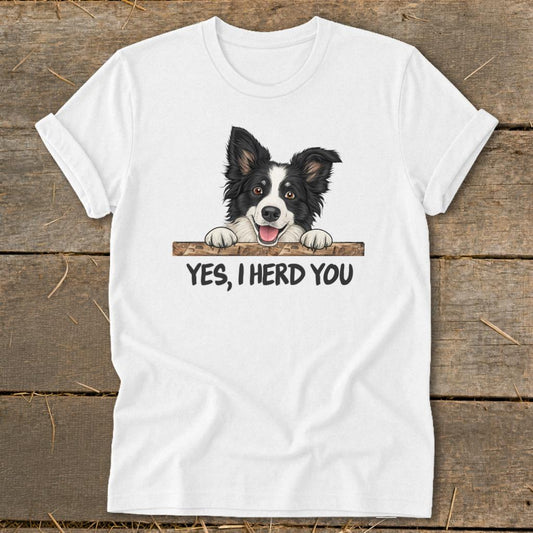 Yes I Herd You Softstyle Tee - White