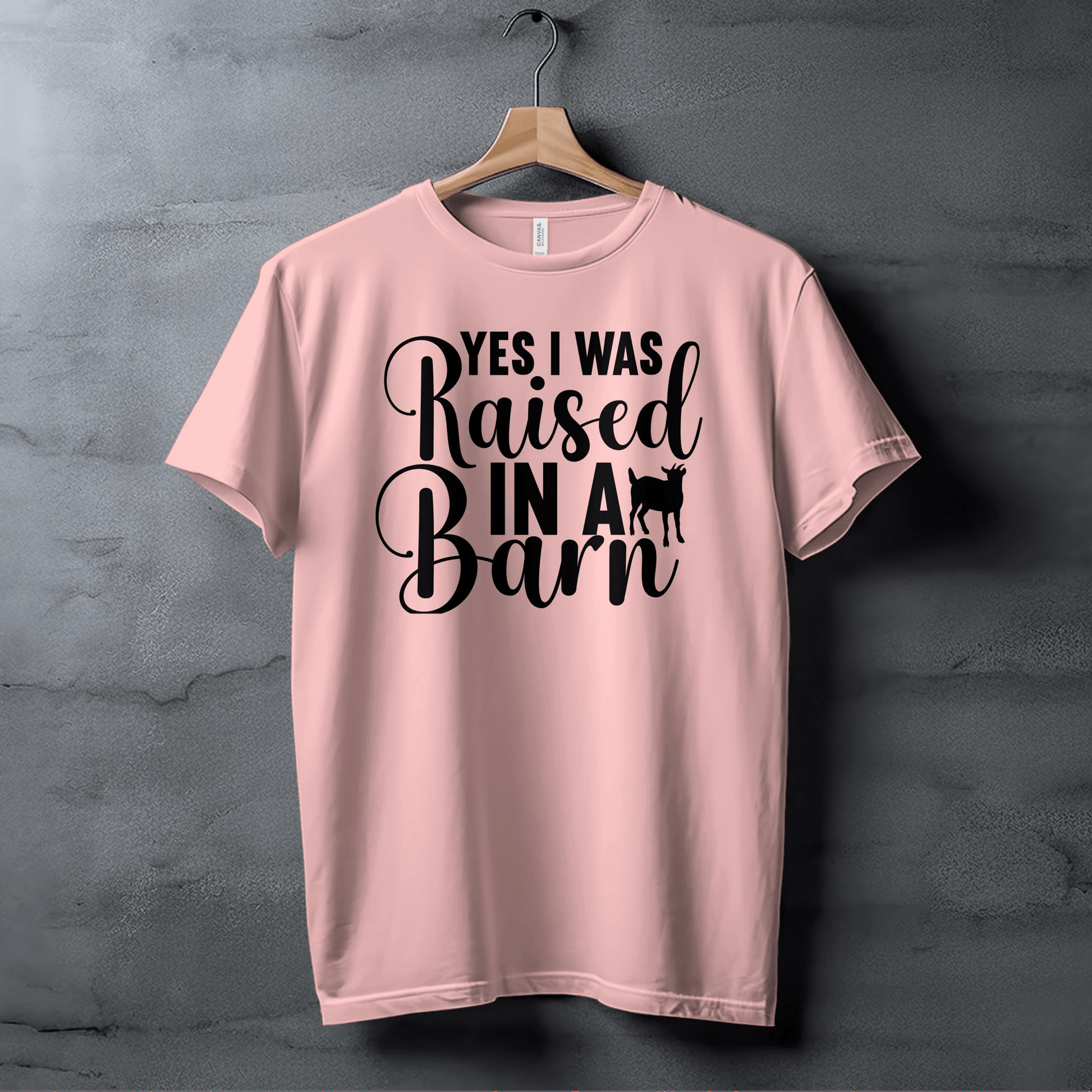 Yes I was Raised in a Barn T-shirt (Adult)