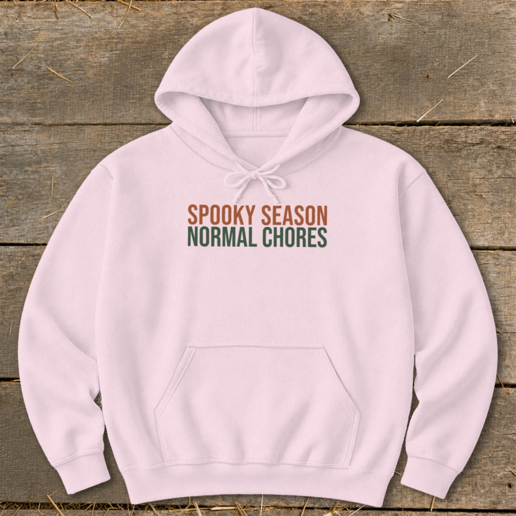 Spooky Season Normal Chores Hoodie