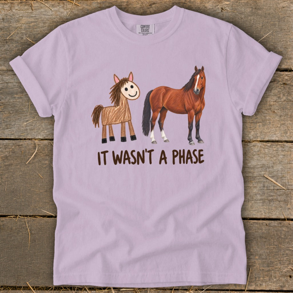 It Wasn't a Phase Drawing Signature Tee
