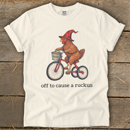 Off To Cause a Ruckus Signature Tee