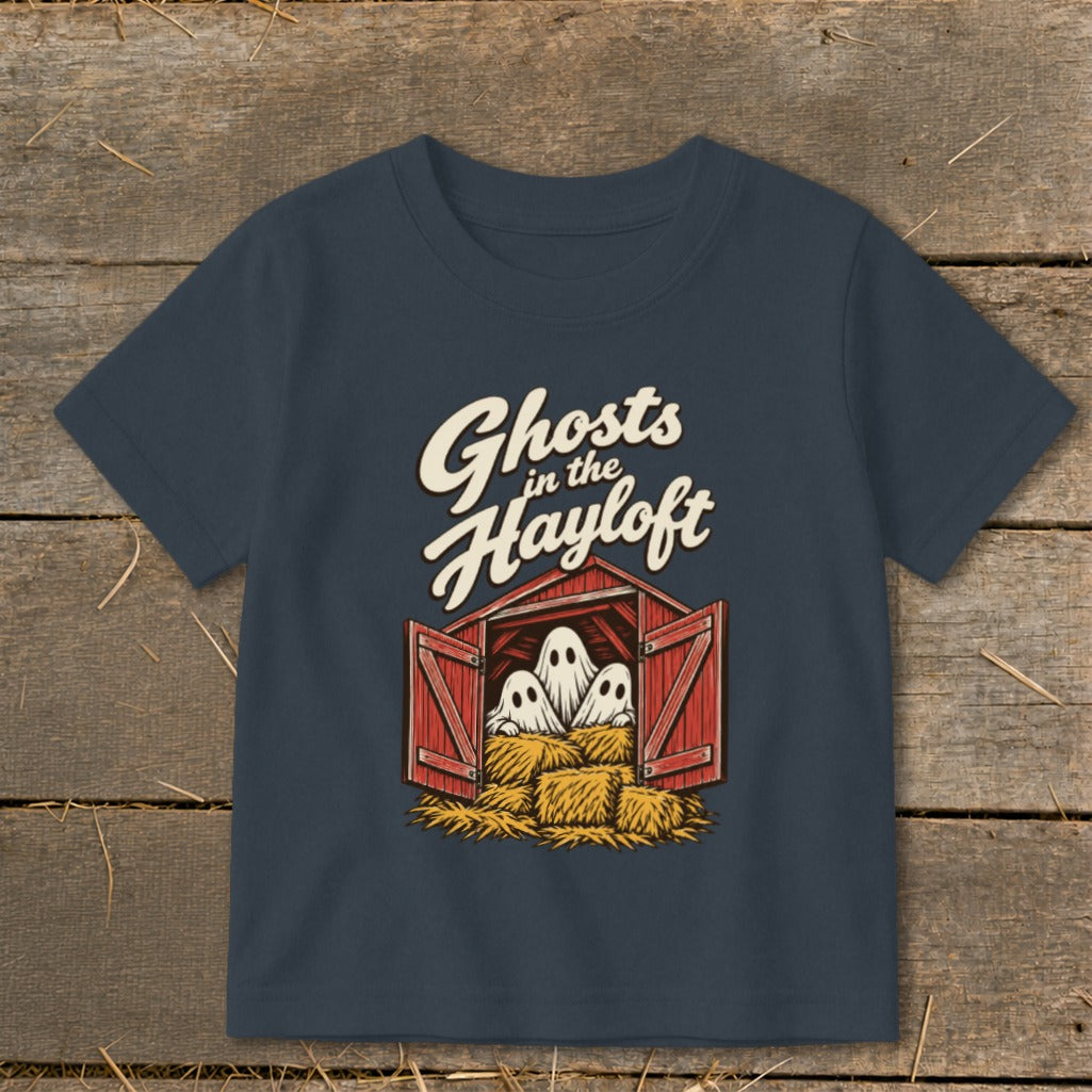 Ghosts in the Hayloft Toddler Tee