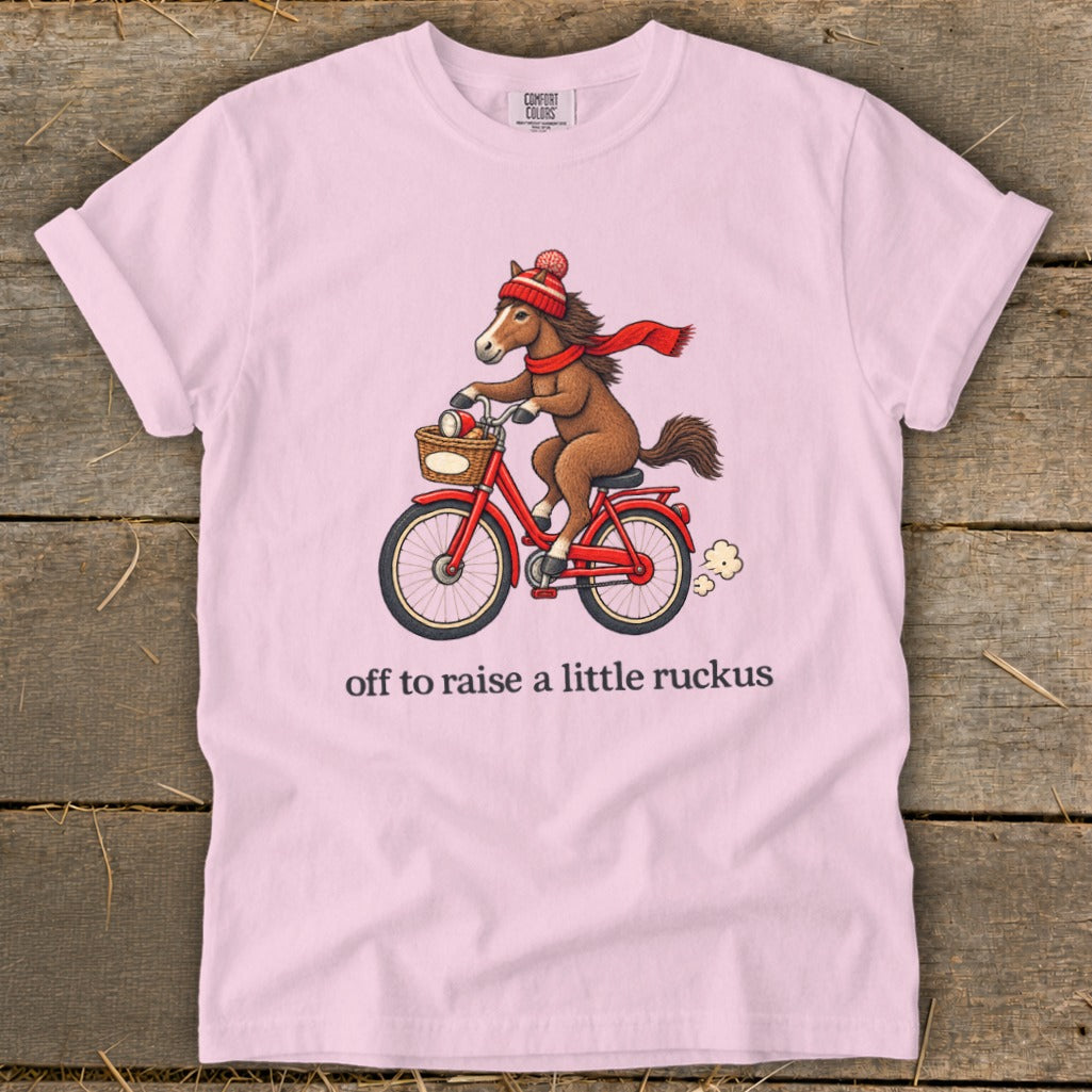 Off To Raise a Little Ruckus Signature Tee