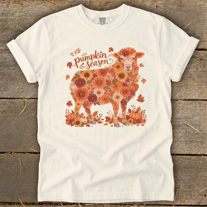 Fall Floral Sheep Signature Tee