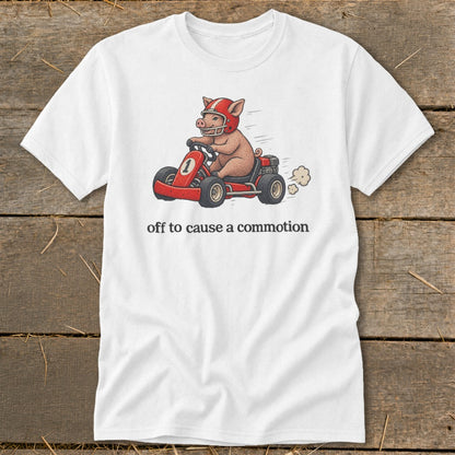 Off To Cause a Commotion Classic Tee