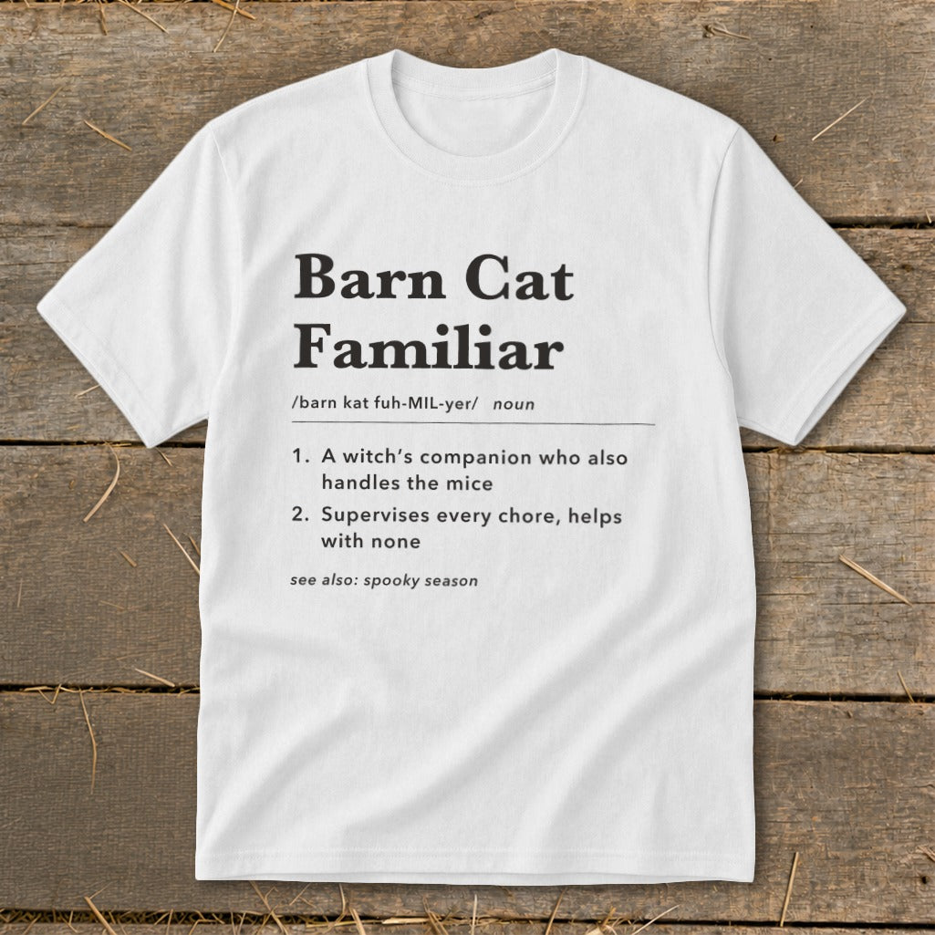 Barn Cat Familiar Definition Youth Tee