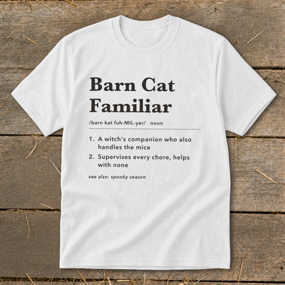 Barn Cat Familiar Definition Youth Tee