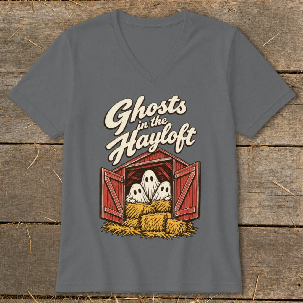Ghosts in the Hayloft V-neck