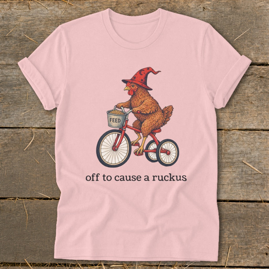 Off To Cause a Ruckus Softstyle Tee