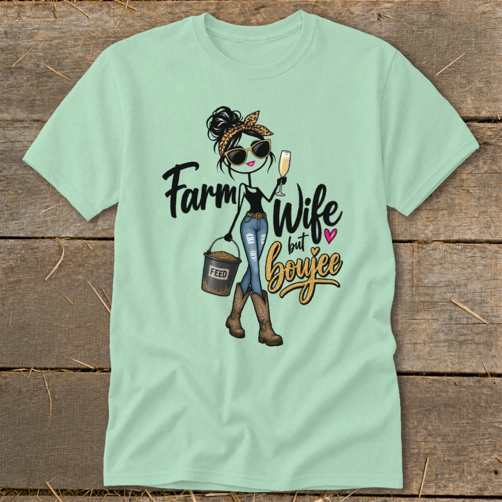 Boujee Farm Wife Classic Tee