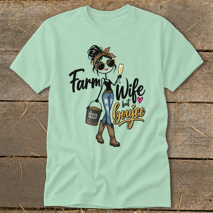 Boujee Farm Wife Classic Tee