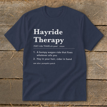 Hayride Therapy Definition Youth Tee