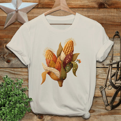 Autumn Harvest Corn Design Graphic T-Shirt product type