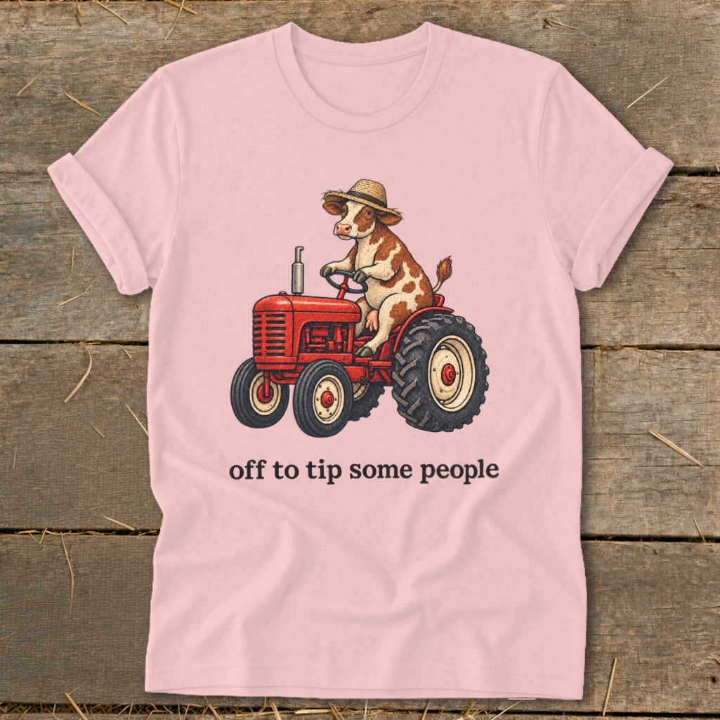 Off To Tip People Softstyle Tee