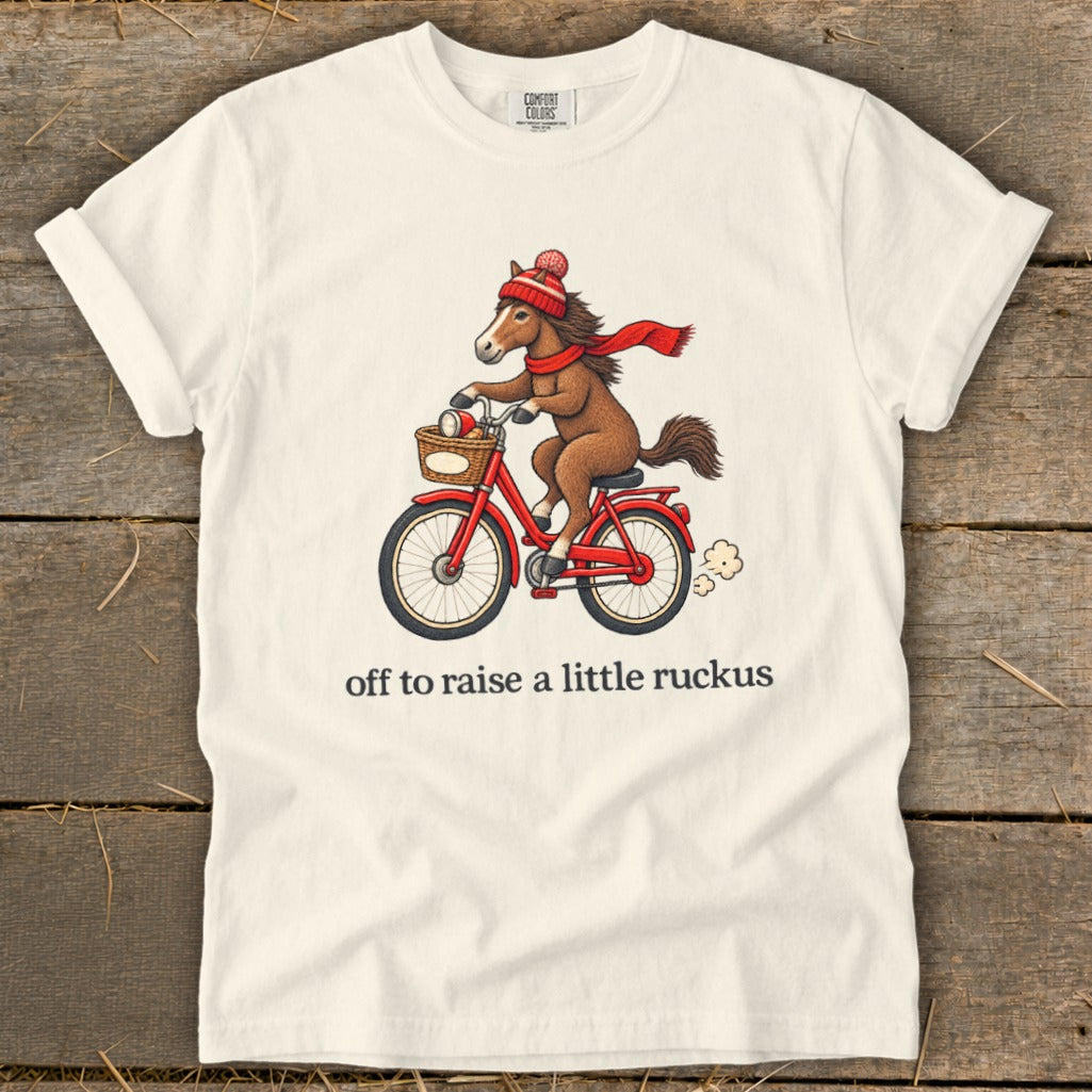 Off To Raise a Little Ruckus Signature Tee