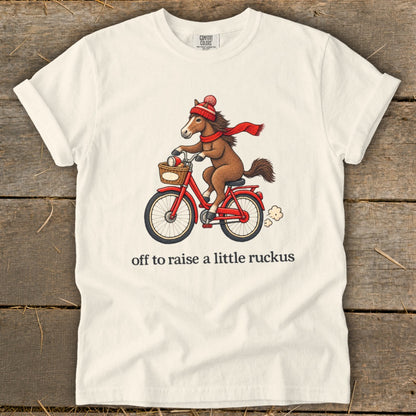 Off To Raise a Little Ruckus Signature Tee
