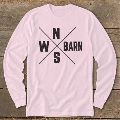 Barn Compass Long Sleeve Tee