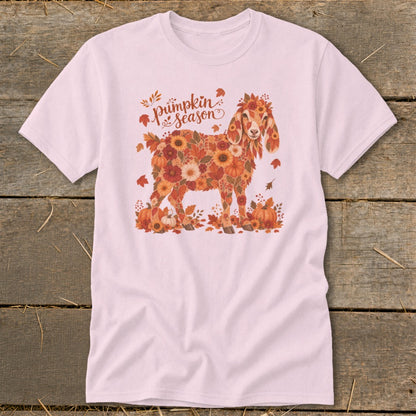 Fall Floral Nubian Goat Classic Tee